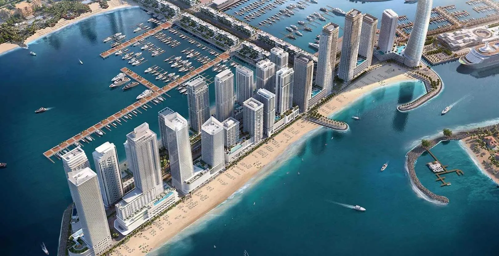 Apartment Silkhaus Cozy 1 Bdr In Marina Vista Private Beach Dubai